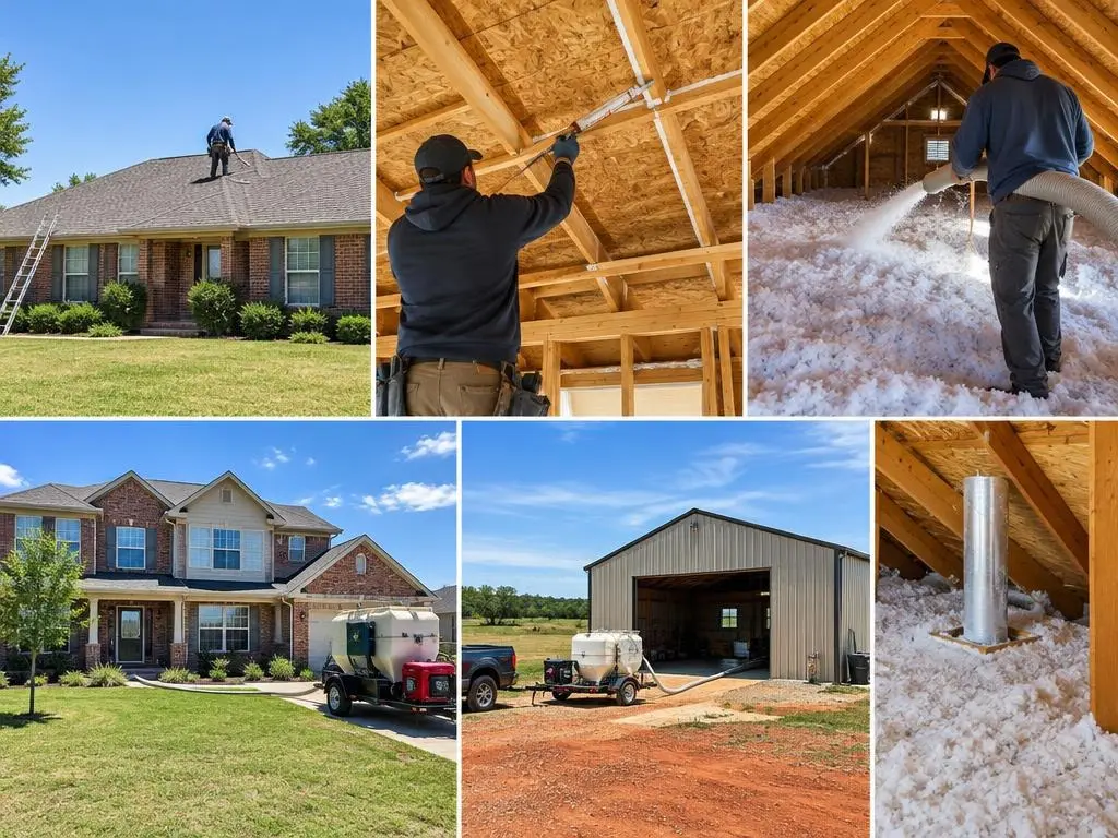 Attic Insulation & Air Sealing in Oklahoma City, OK