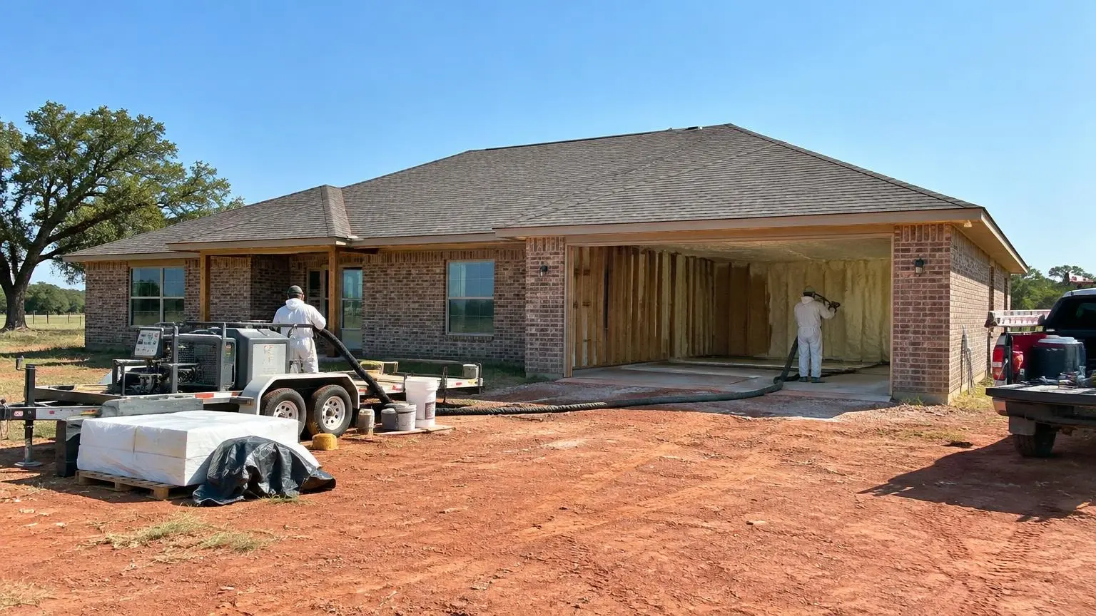 Spray Foam Insulation in Oklahoma City, OK
